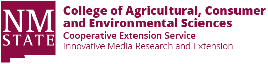 Logo: New Mexico State University - All About Discovery! (trademark) - College of Agricultural, Consumer and Environmental Sciences - Cooperative Extension Service